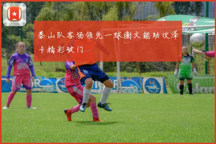泰山队客场领先一球谢文能助攻泽卡精彩破门